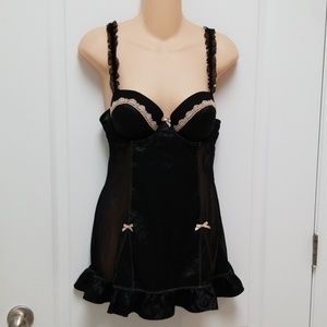 Sheer Short Nightie Goth Bride Bridal